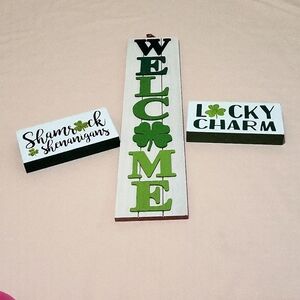 Shamrock Wood Decor